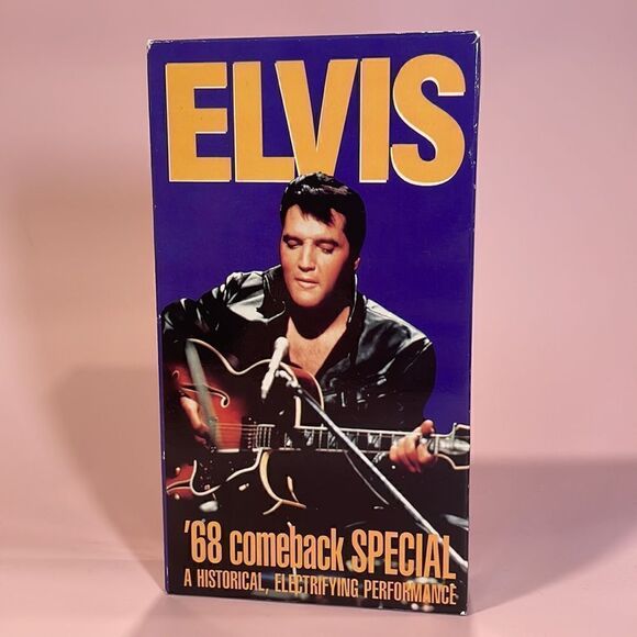Lot of 3 Elvis Concert Specials on VHS: ‘68 Comeback Special, One Night With You - Picture 2 of 10